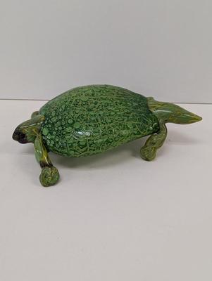 Hand Made Glass Sea Turtle Figure