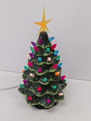Ceramic Light-Up Christmas Tree