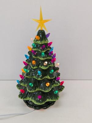 Ceramic Light-Up Christmas Tree