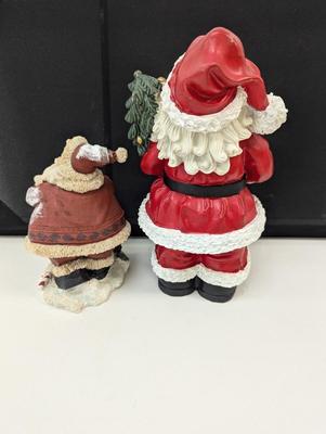 Resin Santa Figures
