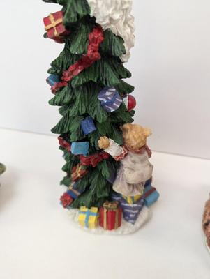 Holiday Figures Tree & Santa's