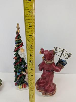 Holiday Figures Tree & Santa's