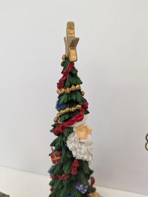 Holiday Figures Tree & Santa's