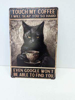 Retro Metal Tin Sign Approx 11 3/4" x 7 3/4"
