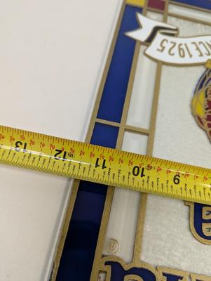 Coronita Extra Glass Sign Approx 11 1/2" x 16"
