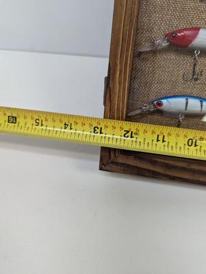 Fishing Lures Shadow Box