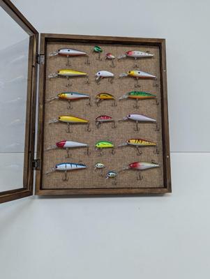 Fishing Lures Shadow Box