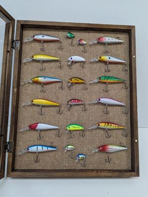 Fishing Lures Shadow Box
