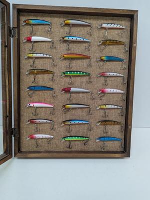 Fishing Lures Shadow Box