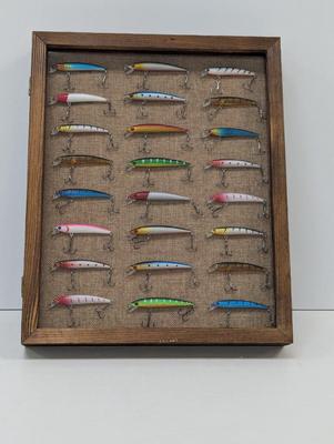 Fishing Lures Shadow Box