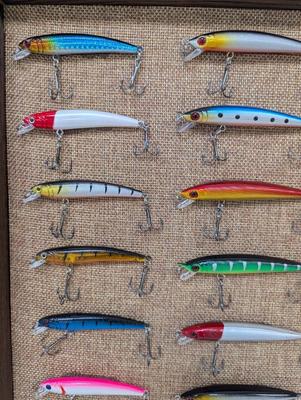Fishing Lures Shadow Box