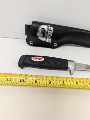 Rapala Hand Ground Stainless Knife With Sheath