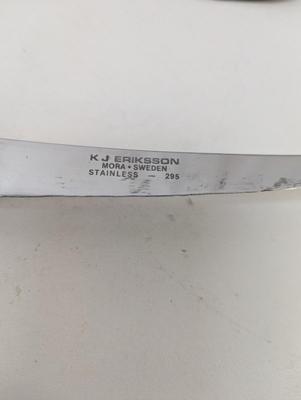 K J Eriksson Mora Sweden Stainless Knife With Sheath