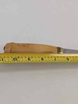 J. MARTTIINI Hand Ground Stainless Fixed Blade Cutlery Finland Leather Sheath