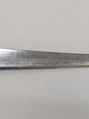 J. MARTTIINI Hand Ground Stainless Fixed Blade Cutlery Finland Leather Sheath