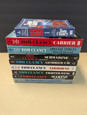 Tom Clancy Paperback Collection Lot 1