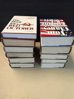Used Tom Clancy Hardback Books Choice 3