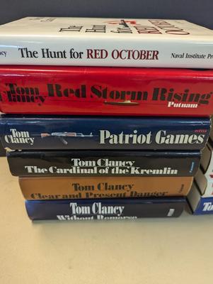 Used Tom Clancy Hardback Books Choice 3