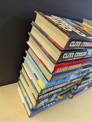 Used Clive Cussler Hardback Collection Choice 1