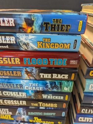 Used Clive Cussler Hardback Collection Choice 1