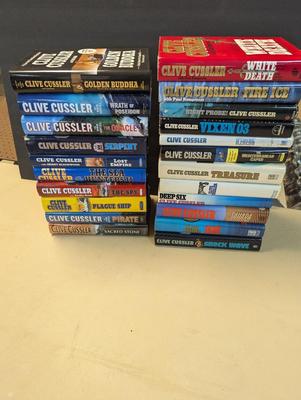 Used Clive Cussler Hardback Collection 1 Signed Choice 2