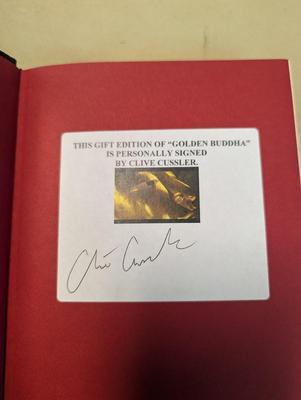 Used Clive Cussler Hardback Collection 1 Signed Choice 2