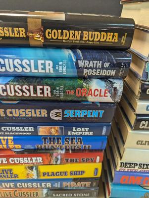 Used Clive Cussler Hardback Collection 1 Signed Choice 2
