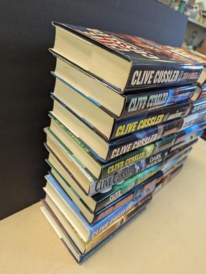 Used Clive Cussler Hardback Collection Choice 3