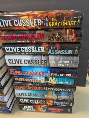 Used Clive Cussler Hardback Collection Choice 3