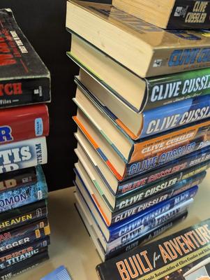 Used Clive Cussler Hardback Collection Choice 4