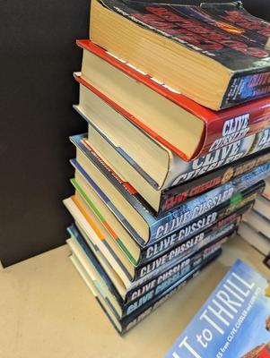 Used Clive Cussler Hardback Collection Choice 4