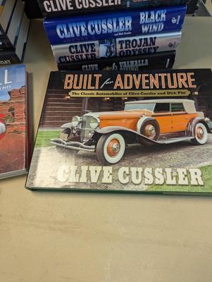 Used Clive Cussler Hardback Collection Choice 4