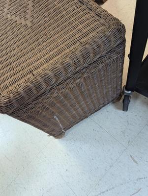Brown Wicker Trunk