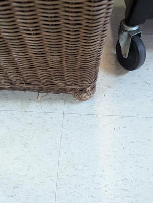 Brown Wicker Trunk