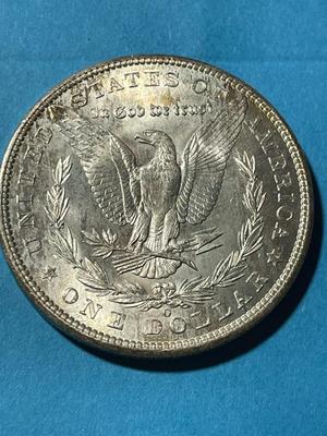 1902-O UNCIRCULATED CONDITION MORGAN SILVER DOLLAR (COIN-11) AS PICTURED. FREE DOMESTIC SHIPPING.