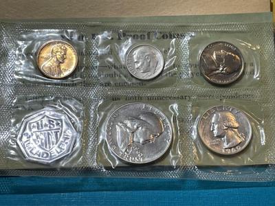 1960 Small Date U.S. Proof Set as Pictured.