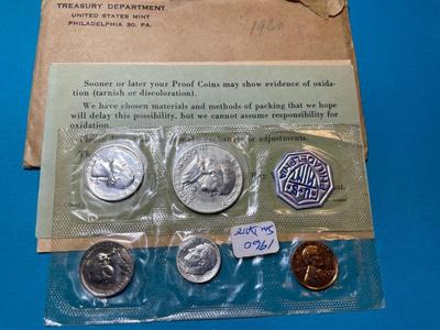 1960 Small Date U.S. Proof Set as Pictured.