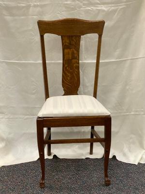 Oak Dining Chair - T-back