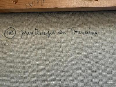 Printemps en Touraine (Yvonne Canu, 1921-2008)- oil on canvas- Signed by Artist (est value $3,000-$5,000)