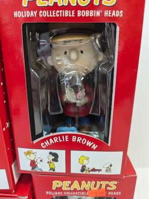 Peanuts Holiday Collectible Bobbin Heads Choice 2