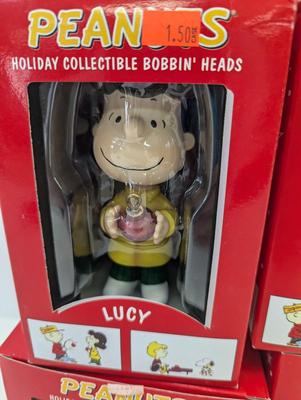 Peanuts Holiday Collectible Bobbin Heads Choice 2
