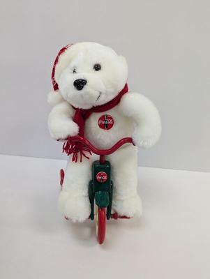 Coca-Cola Animation Collection Christmas Polar Bear Plush