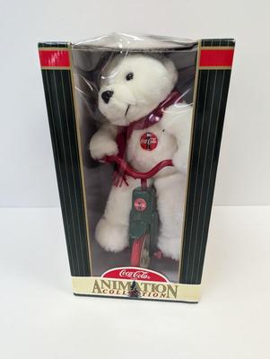 Coca-Cola Animation Collection Christmas Polar Bear Plush