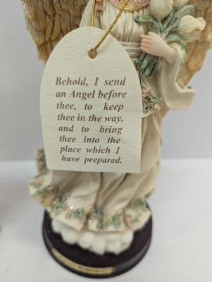 7 Pieces Of Resin Angel Figurines