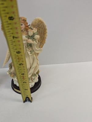 7 Pieces Of Resin Angel Figurines