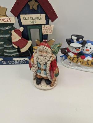Holiday Christmas Decorations Lights And Bell