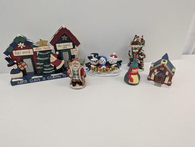 Holiday Christmas Decorations Lights And Bell