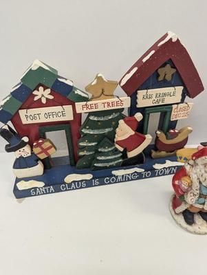 Holiday Christmas Decorations Lights And Bell