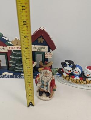 Holiday Christmas Decorations Lights And Bell
