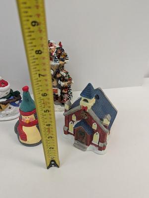 Holiday Christmas Decorations Lights And Bell